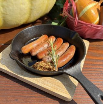 ソーセージの盛り合わせ