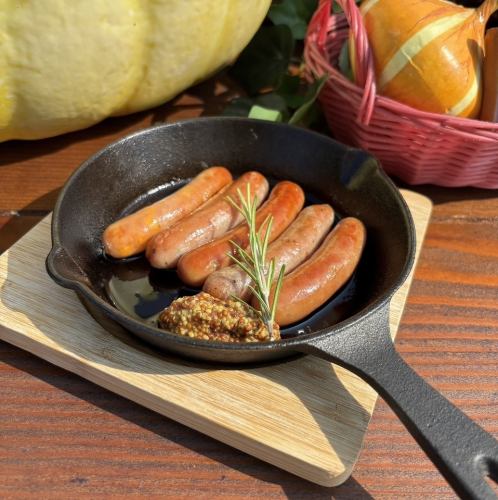 ソーセージの盛り合わせ