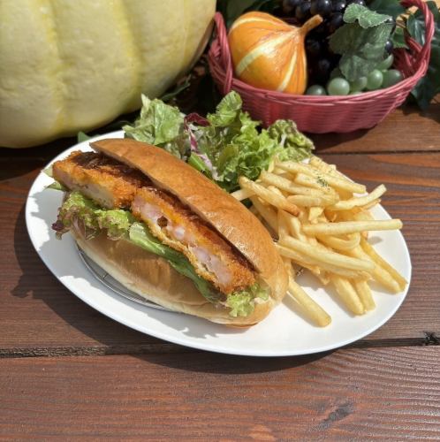 エビカツサンド（セット）