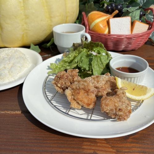 鶏の唐揚げセット