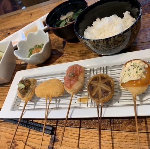 《串屋》こだわりのランチ♪