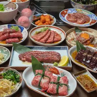 【香格里拉・華コース】厚切り天肉シャングリラカットなど贅沢全11品◆5800円(税込)※飲み放題別