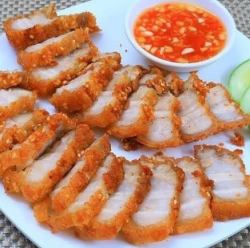 豚バラ肉揚げ