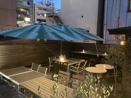 [3F] Night terrace seating BBQ for 2 people or more.Enjoy an adult BBQ starting with an assortment of hors d'oeuvres.