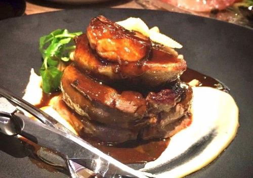 Beef fillet and foie gras Rossini style