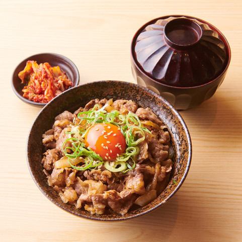 ★Very popular! Kuroge Wagyu beef sukiyaki bowl