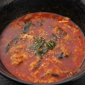 갈비 스프 (매운)