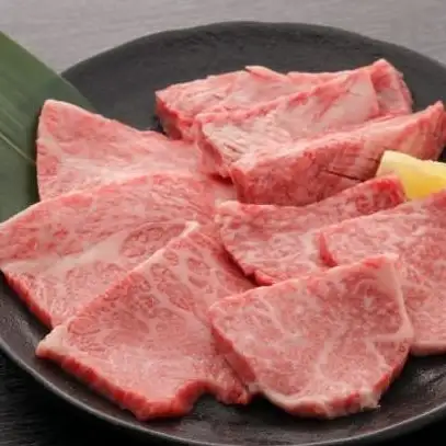 Assorted three types of Japanese Black Wagyu beef