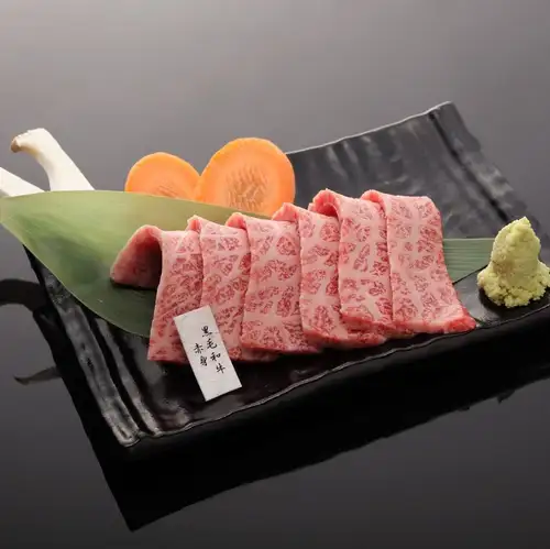 Japanese Black Wagyu lean meat