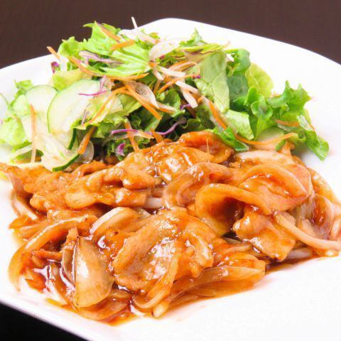 Grilled ginger