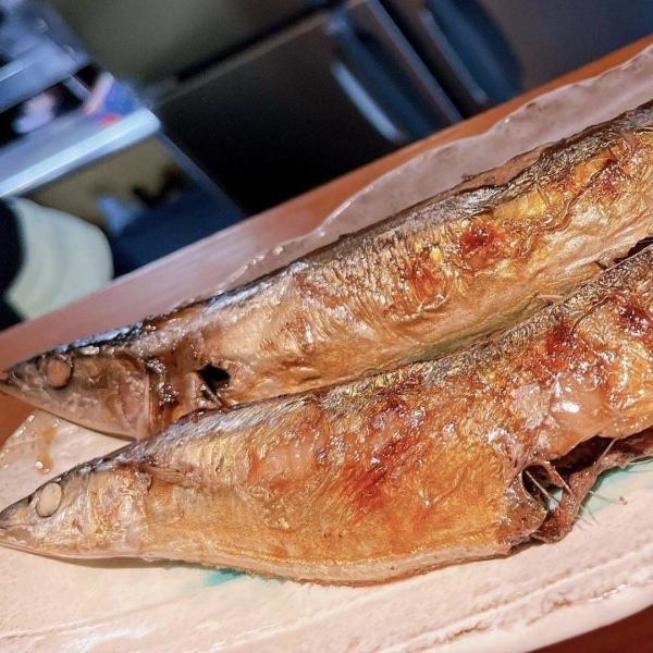 サンマの塩焼き