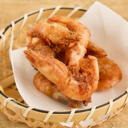 Fried sweet shrimp