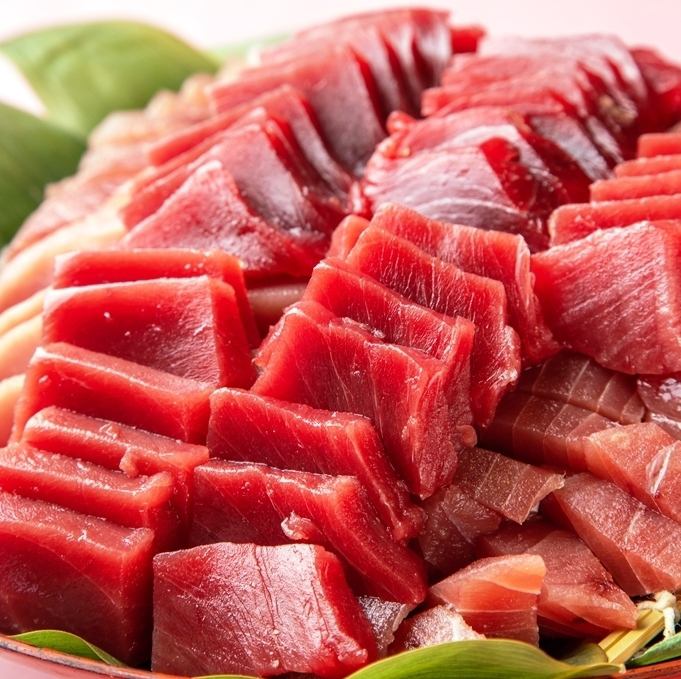 ◎大盤振る舞い◎【本マグロ食べ放題】2時間1480円!