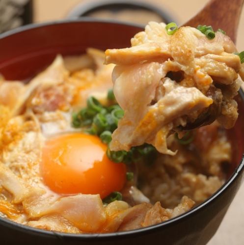 比内地鶏親子丼