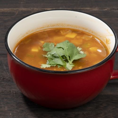 カサデアミーゴススープ(トマトライムスープ)