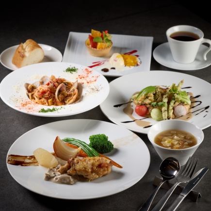 【ランチ】絶品イタリアンで至福のひと時を◆コース 全6品 2800円(税込)
