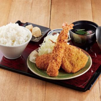 海鮮ミックスフライ定食