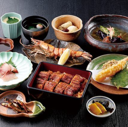 【特選うな重御膳】人気の逸品が勢揃い！当店自慢の上質な鰻を心行くまでご堪能下さい