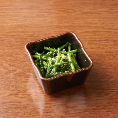 Snack green onion