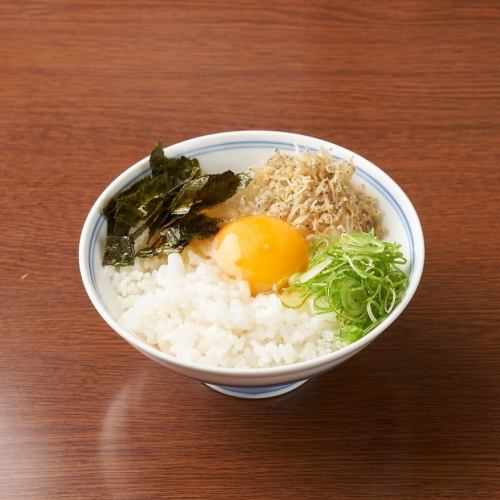 TKG egg rice