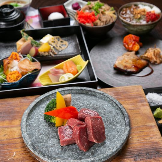 【환송 영회】2시간 음료 무제한 첨부!국산 소 램프의 돌구이, 선어 등 전 8품 “봉우리 코스” 5500엔