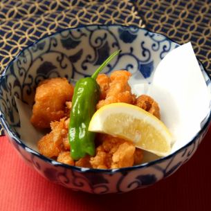 ひざ軟骨の唐揚げ