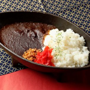 牛若丸の牛すじカレー