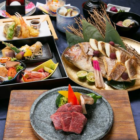 顔合わせのお食事会に「雅コース」1ドリンク付6,600円