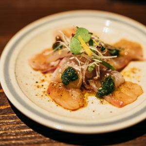 鮮魚のカルパッチョ