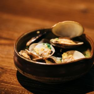 色んな貝のバター蒸し