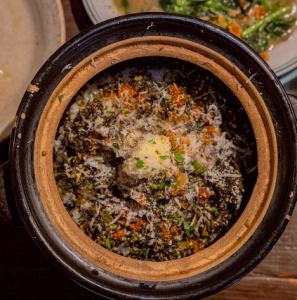 岡山県産牡蠣とトマトの土鍋ご飯