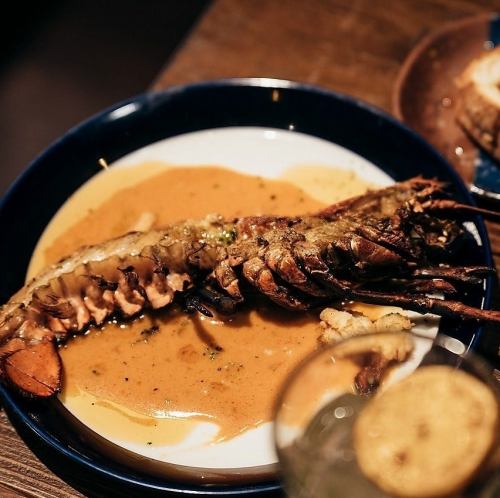 オマール海老の薪グリル~アメリケーヌソース~