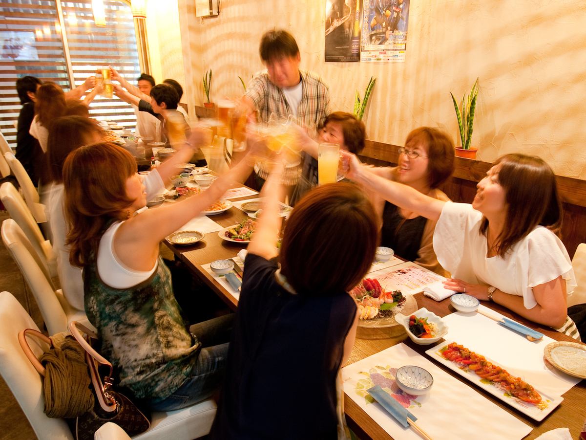 Girls' Union Course 3 H with all you can drink 3980 yen (tax included) ♪