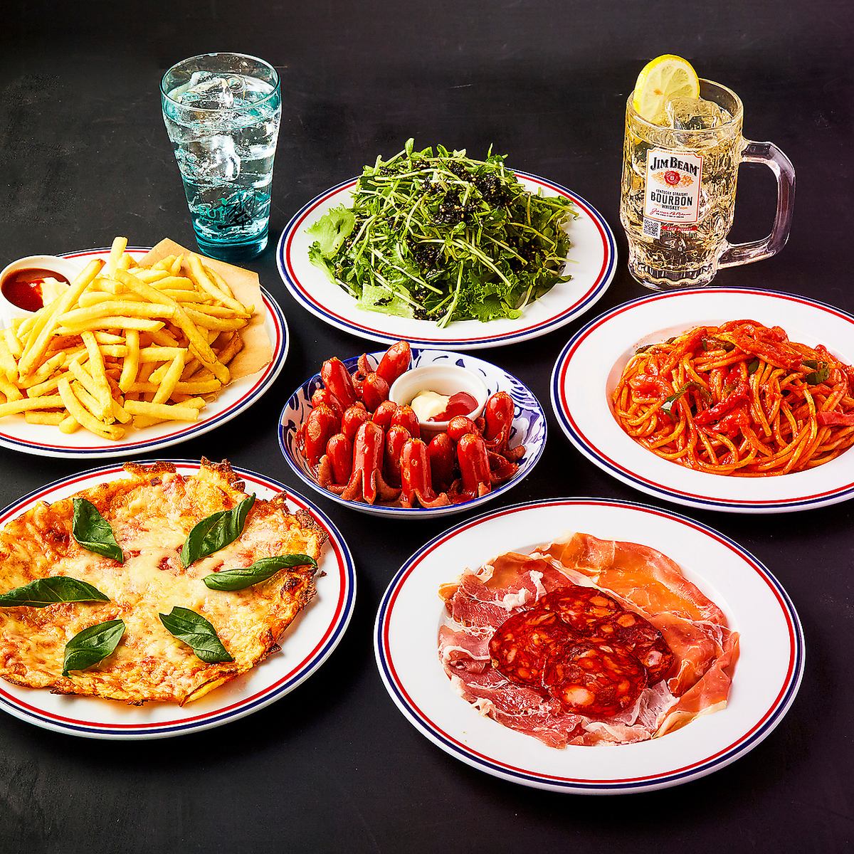 飲み放題付き≪キッサカバ人気のお料理を全て入れました♪≫