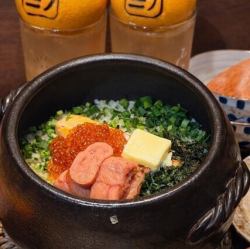 【魚】鮭と明太子バター醤油