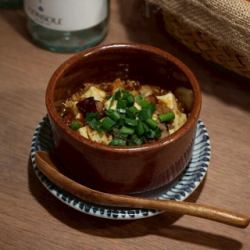 タコが主役！麻婆豆腐