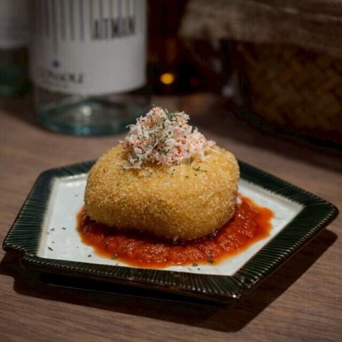 飲むカニカニクリームコロッケ