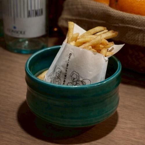 袋が可愛い!フライドポテト