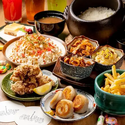 【少し早い忘年会】【四五＝ノの定番コース】飲み放題2時間付き5000円(税込)★