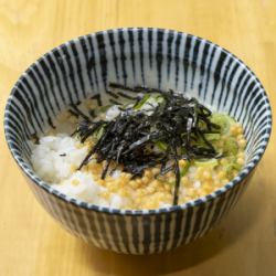 【〆】 出汁茶漬け（ベース・梅・鮭・海苔）　各