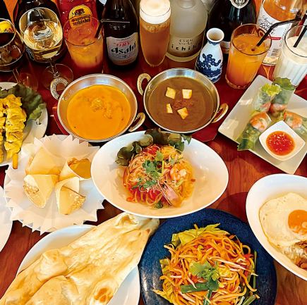 【歓送迎会限定コース!!】☆料理全8品+飲み放題(120分) のボリューム満点・超お得なコースです!!