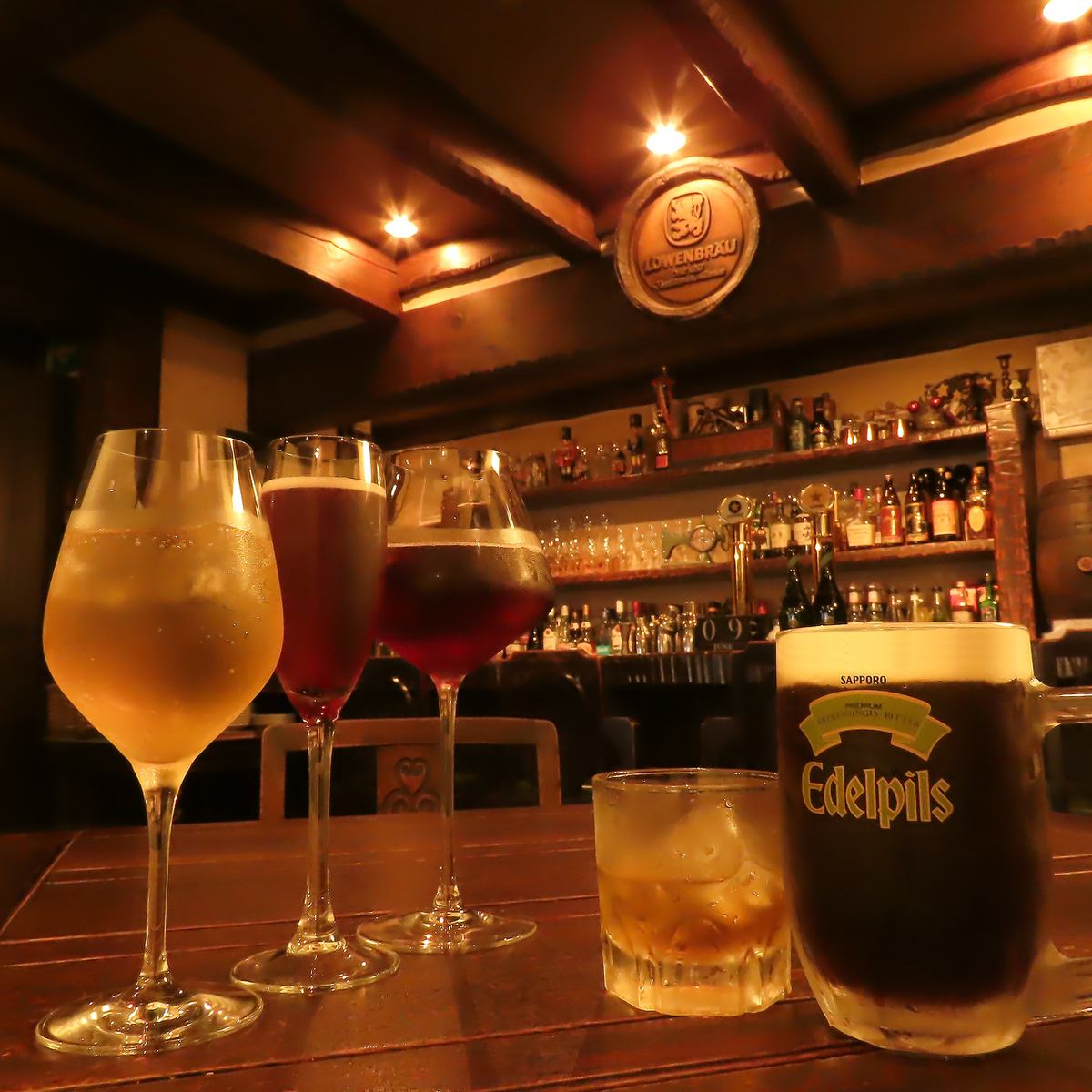 当店はドリンク単品の飲み放題もご準備しております！！