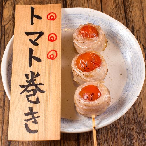 For yakitori/rolled skewers, go to Totsan ☆ All-you-can-eat and drink from 2,780 yen