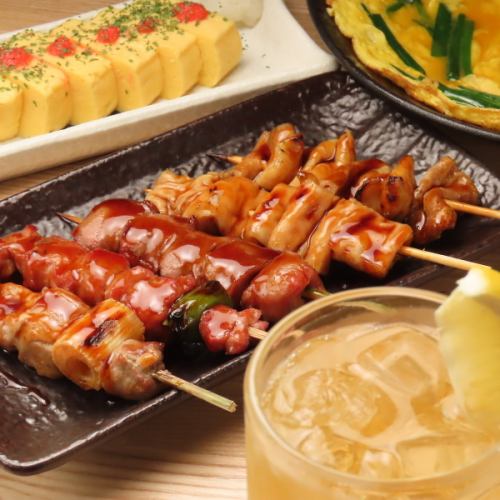 Yakiton, assorted platters, etc. starting at 132 yen (tax included) each! Sanban Sakaba's best choice for the most cost-effective menu◎