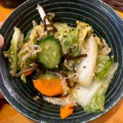 本日の前菜(白菜と昆布の浅づけ)