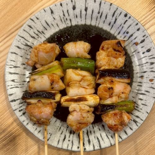 焼き鳥3本