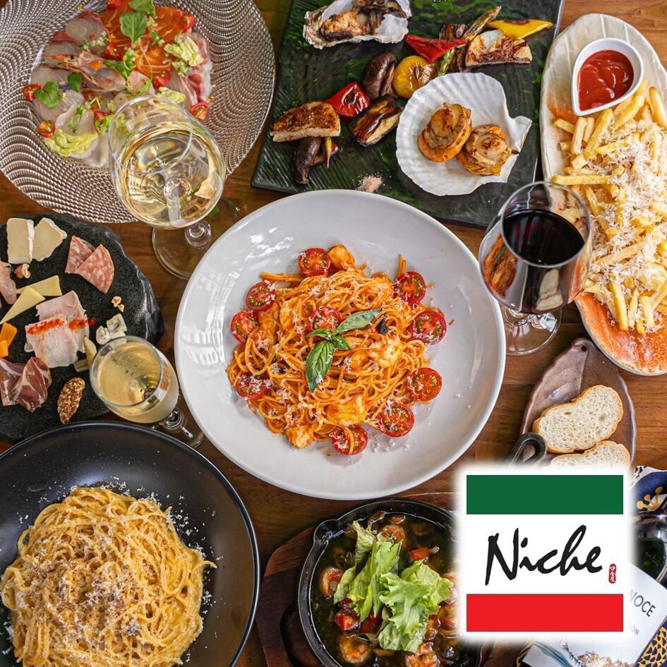 [Open for lunch too!] Enjoy homemade fresh pasta, teppanyaki dishes, and Italian-style snacks with alcoholic beverages♪