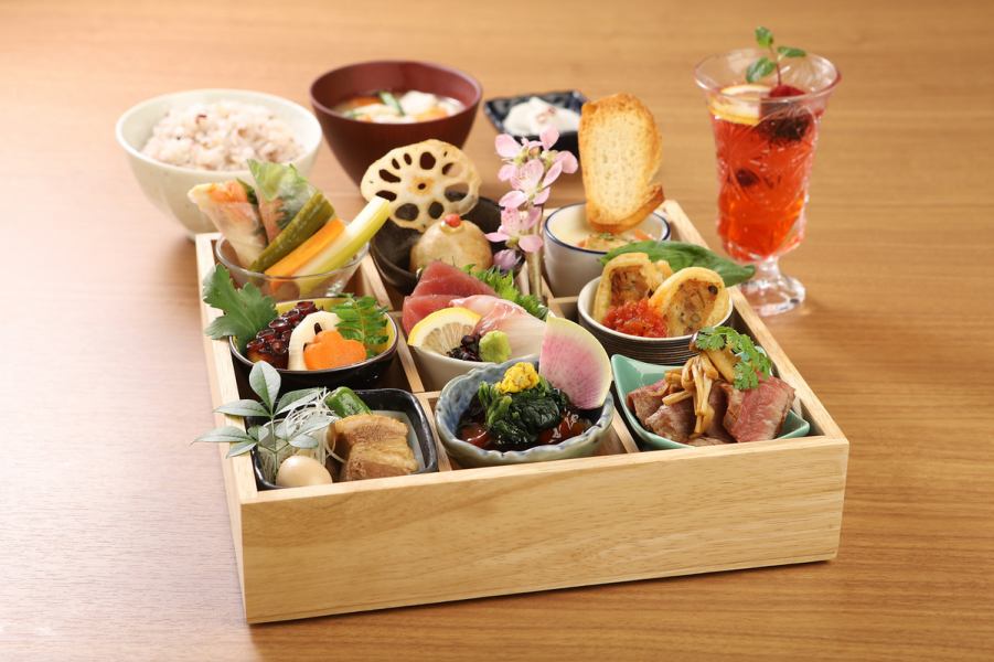 Sakuraan 9 kinds of seasonal dishes