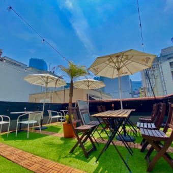 [Terrace BBQ] In the middle of Shibuya! 6 dishes with all-you-can-drink for 3 hours on the roof of the Tokyo Base 4,000 yen Saturdays, Sundays, and holidays 5,000 yen