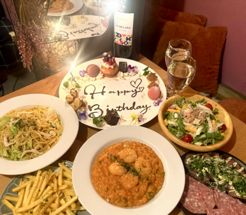 2.5時間飲放付プラン￥4400